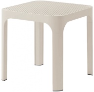 Столик пластиковый журнальный Nardi Net Table 40, бежевый