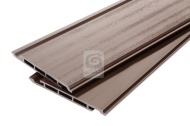 Фасадная панель 3D  AISTONE 160*17*3000мм из МПК односторонняя (текстура) какако, за м.пог