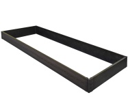 Грядка Eco AIWood из ДПК 3*1 м (пластиковые шарниры)