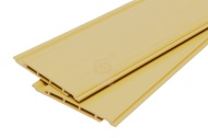 Фасадная панель 3D AISTONE 160*17*3000мм из МПК односторонняя (текстура) песочный, за м.пог