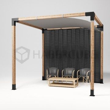 НФ-07 Кронштейн HABERCUBE KONEKT 100x50  в упаковке 8 шт. - 5