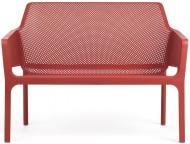 Диван пластиковый Nardi Net Bench коралловый