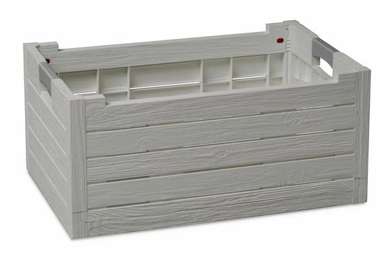 WOOD LOOK STORAGE BOX