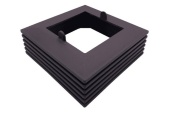 Юбка для столба ДПК ограждения Holzhof 120х250x250мм, за шт