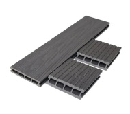 Террасная доска T-DECKS PREMIUM 3D OPTIMA CLASSIC 150х25х2000мм (ост. 2 пог.м) серый, за м.пог распродажа