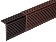 Уголок ДПК  для досок Deckron, Darvolex, Ecodeck 35*70*2000мм (распродажа), за м.пог.