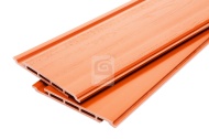 Фасадная панель 3D  AISTONE 160*17*3000мм из МПК односторонняя (текстура) терракотовый, за м.пог