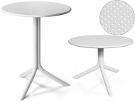 Стол пластиковый обеденный Nardi Step + Step Mini, белый Стол пластиковый обеденный Nardi Step + Step Mini, белый