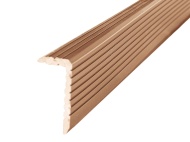 Уголок T-DECKS 35*70*4000мм орех (ост. 3пог.м), за пог.м, распродажа