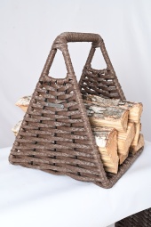 Корзина-дровница DeckWOOD треугольная 41 х 41 х 48 см