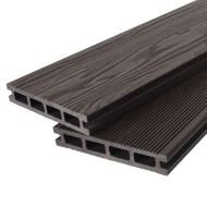 Террасная доска двухсторонняя венге TalverWood 3D 150*25 мм (3/4/6 м) 3D текстура дерева - вельвет, м.пог