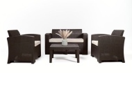 Комплект мебели на террасу Rattan Premium Set венге