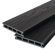 Террасная доска TalverWood 3D/глянец брашинг двухсторонняя 150*25мм (остатки) антрацит, м.пог. РАСПРОДАЖА Террасная доска TalverWood 3D/глянец брашинг двухсторонняя 150*25мм (остатки) антрацит, м.пог. РАСПРОДАЖА