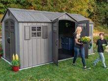 Сарай-гараж WoodLook 15'x8' фото