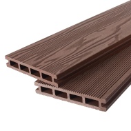 Террасная доска двухсторонняя тик TalverWood 3D 150*25мм  (3/4/6 м) 3D текстура дерева - вельвет, м.пог