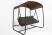 Плетеный подвесной диван Sky Bed Lite 155 х 185 х 195 см фото Плетеный подвесной диван Sky Bed Lite 155 х 185 х 195 см фото
