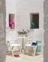 Стол пластиковый обеденный Nardi Step + Step Mini, белый фото