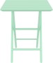 Стол пластиковый складной Siesta Contract Helen Folding Tablлеe 60, опаловый зеленый фото