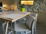 Стул пластиковый барный Nardi Net Stool, тортора фото Стул пластиковый барный Nardi Net Stool, тортора фото