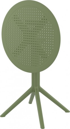 Стол пластиковый складной Siesta Contract Sky Folding Table 60, оливковый фото Стол пластиковый складной Siesta Contract Sky Folding Table 60, оливковый фото