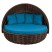 Беседка-кровать плётеная Nestbed с откидным верхом 180 х 180 х 105 см фото Беседка-кровать плётеная Nestbed с откидным верхом 180 х 180 х 105 см фото