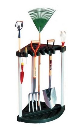 Угловая подставка под инвентарь Corner Tool Rack фото