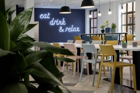 Стул пластиковый Nardi Trill Bistrot, розовый фото