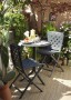 Стол пластиковый обеденный Nardi Spritz + Spritz Mini, антрацит фото