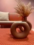 Столик пластиковый журнальный Nardi Net Table 100, коралловый фото