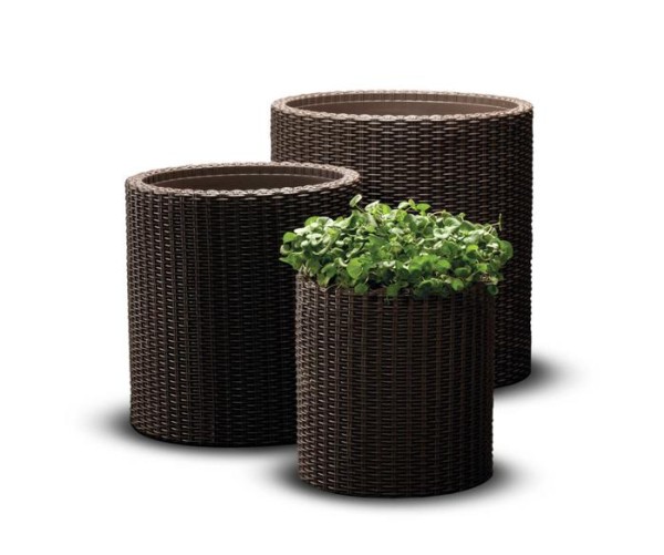 Комплект кашпо S+M+L CYLINDER PLANTERS