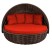 Беседка-кровать плётеная Nestbed с откидным верхом 180 х 180 х 105 см фото Беседка-кровать плётеная Nestbed с откидным верхом 180 х 180 х 105 см фото
