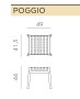Комплект пластиковой мебели Nardi Folio Poggio, табак/бежевый фото