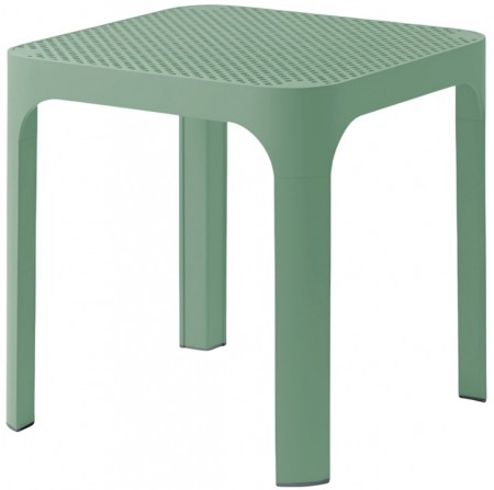 Столик пластиковый журнальный Nardi Net Table 40, мятный фото Столик пластиковый журнальный Nardi Net Table 40, мятный фото