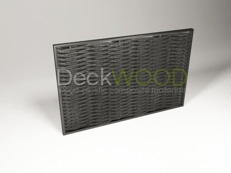 Плетеное ограждение DeckWOOD от 500 мм до 2900 мм черный фото