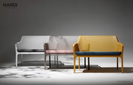Подушка для дивана Nardi Net Bench, серый камень фото