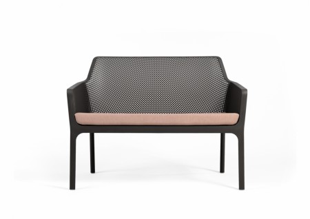 Диван пластиковый Nardi Net Bench антрацит фото