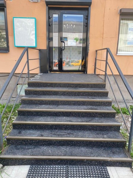 Покрытие из рез.крошки h 5мм 1,2х10м, 850 кг/м Alegria® color, за м.кв фото
