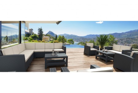 Модуль дополнительный для дивана Siesta Contract Monaco Lounge Extension Part фото