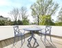 Стол пластиковый Siesta Contract Sky Table Ø105, тесно-серый фото