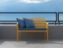 Подушка для дивана Nardi Net Bench, деним фото