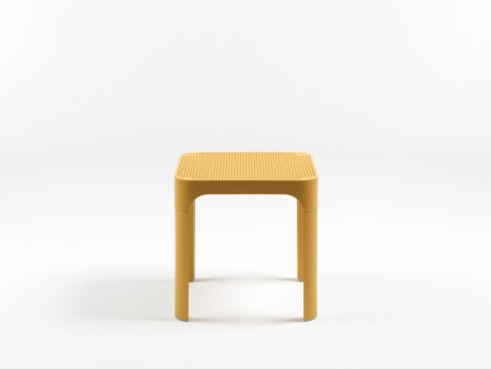 Столик пластиковый журнальный Nardi Net Table 40, горчичный фото