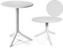 Стол пластиковый обеденный Nardi Step + Step Mini, белый фото