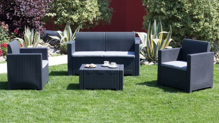 B:rattan Nebraska 2 Set