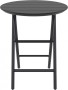 Стол пластиковый складной Siesta Contract Helen Folding Table Ø60, черный фото