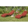 Комплект шезлонги и столик AFM-803A-T133 Beige-Terracotta (2+1) фото