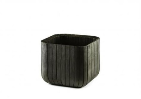 Горшок CUBE PLANTER L, 50.5 л (виски коричневый 521)