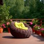Плетеное кресло Nest 80х120 см DeckWOOD фото Плетеное кресло Nest 80х120 см DeckWOOD фото