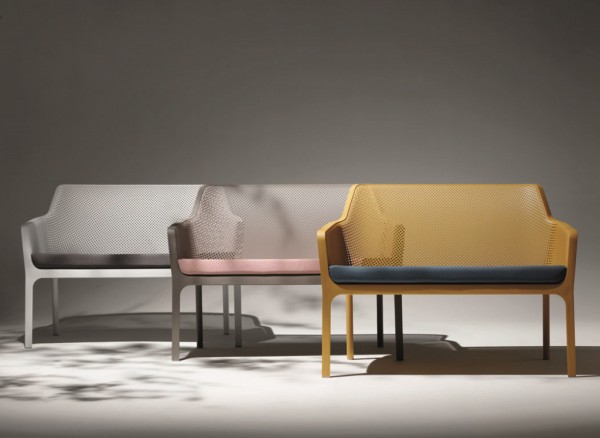 Подушка для дивана Nardi Net Bench, розовый фото Подушка для дивана Nardi Net Bench, розовый фото