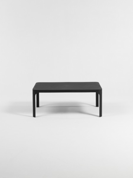 Столик пластиковый журнальный Nardi Net Table 100, антрацит фото Столик пластиковый журнальный Nardi Net Table 100, антрацит фото
