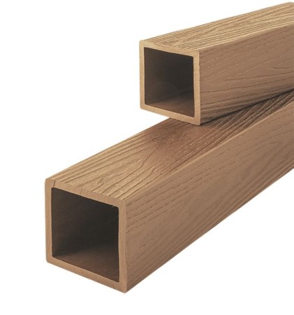 Профиль опорный (столб) для ограждения Talverwood  125*125*3000мм орех, за м.пог
